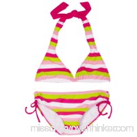 Kanu Surf Big Girls' Petal Pop Bikini Swimsuit Pink B004WZPCVG